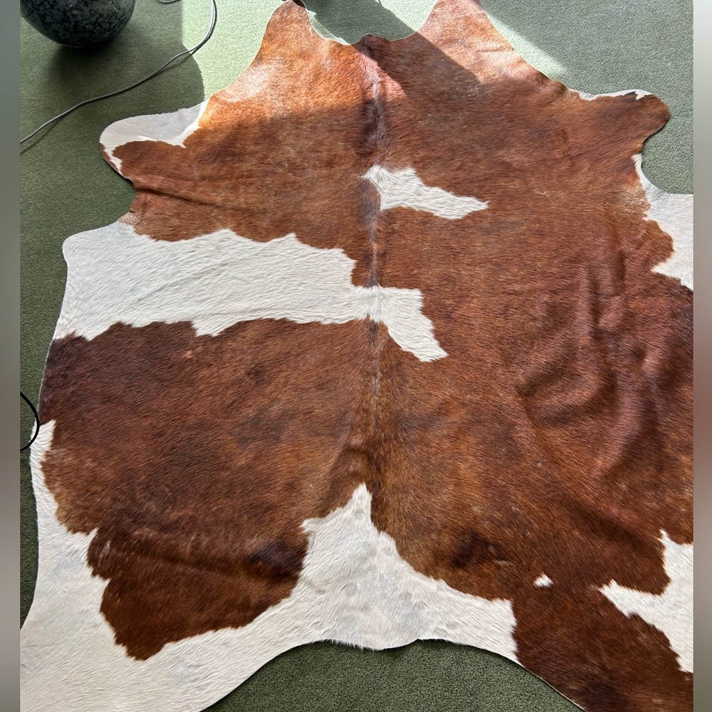 Genuine cowhide rug